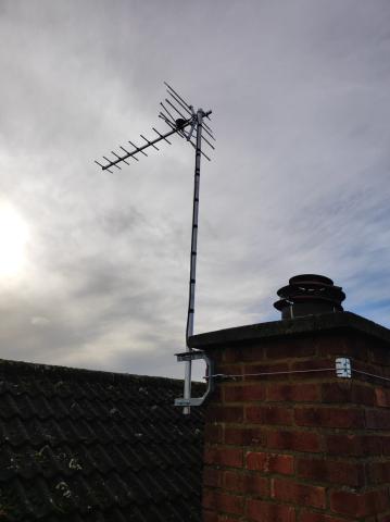 Aerial installed by Robson Aerial Services in Hemel Hempstead