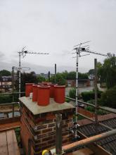 2 x digital aerials installed in St Alban's 